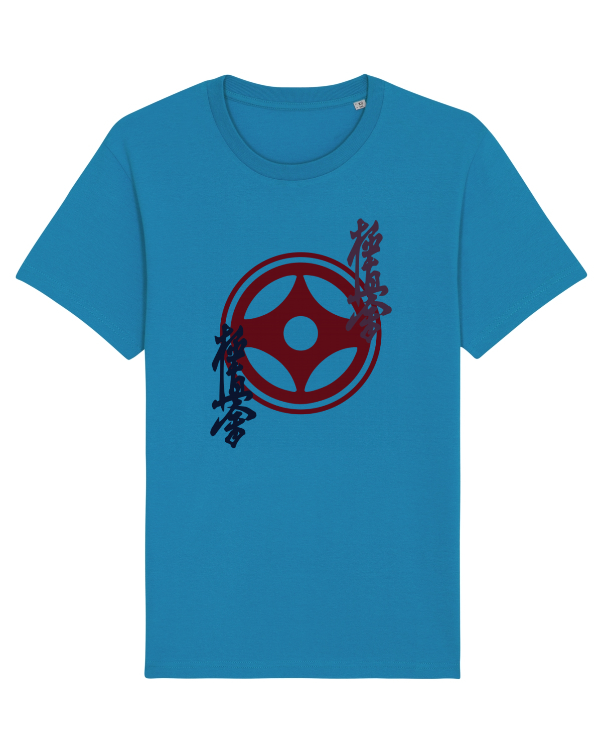 Tricou mânecă scurtă Unisex Rocker Azur