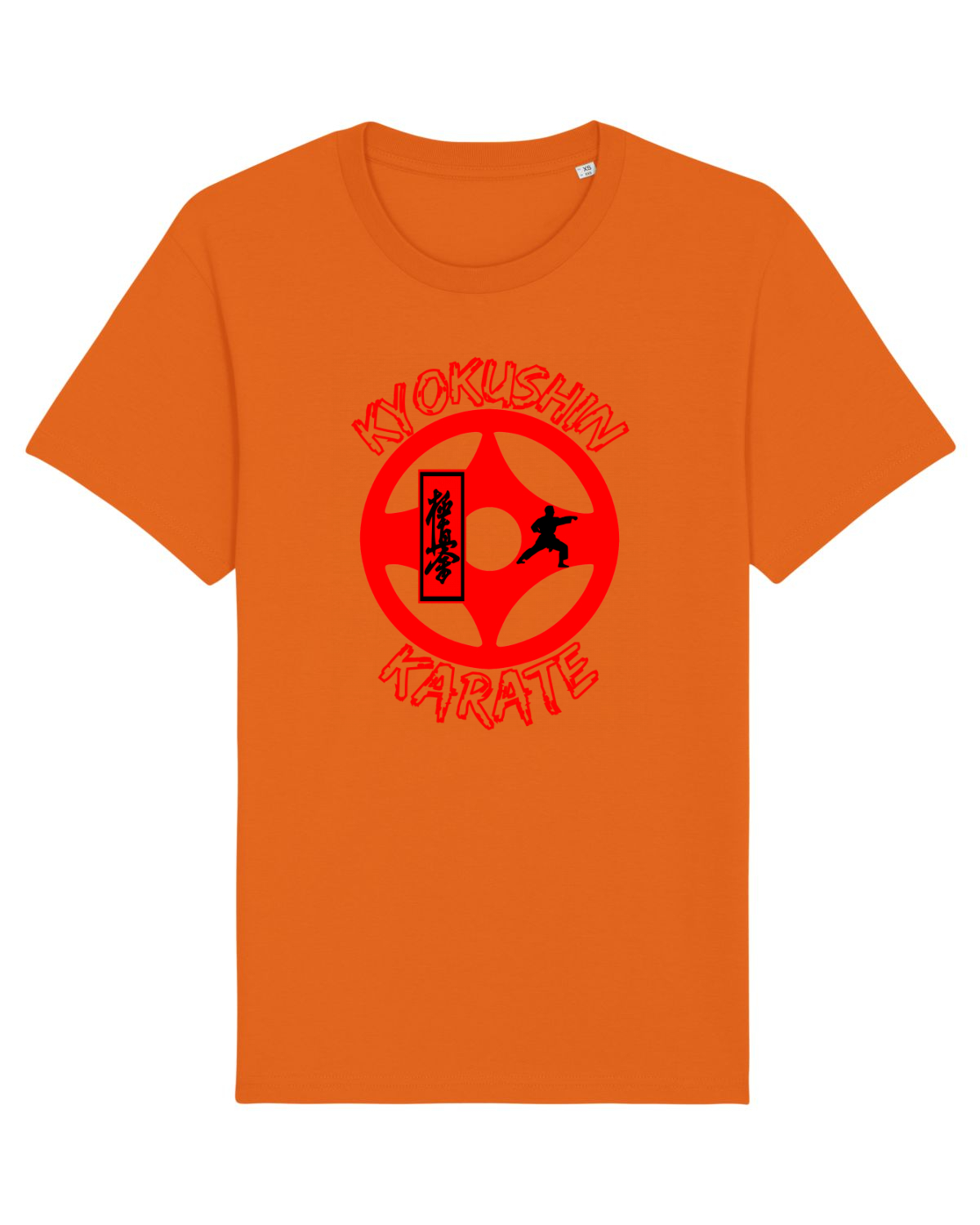 Tricou mânecă scurtă Unisex Rocker Bright Orange