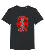 Kyokushin Karate  Tricou mânecă scurtă guler larg Bărbat Skater