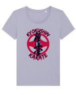 Kyokushin Karate  Tricou mânecă scurtă guler larg fitted Damă Expresser