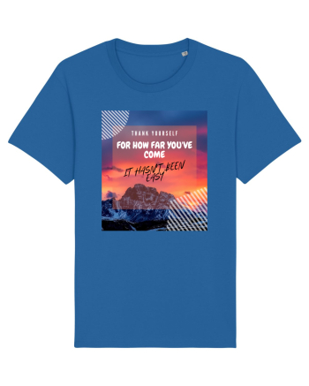 Thank yourself  Royal Blue