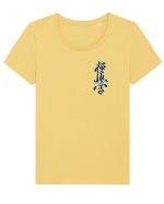 Kyokushin Karate  Tricou mânecă scurtă guler larg fitted Damă Expresser