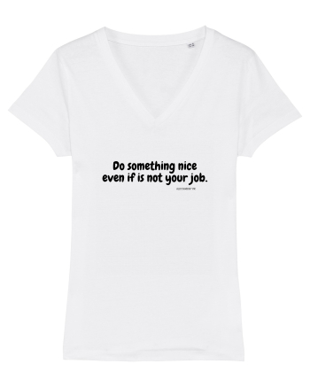Do something nice... White