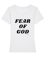 Fear of God Tricou mânecă scurtă guler larg fitted Damă Expresser