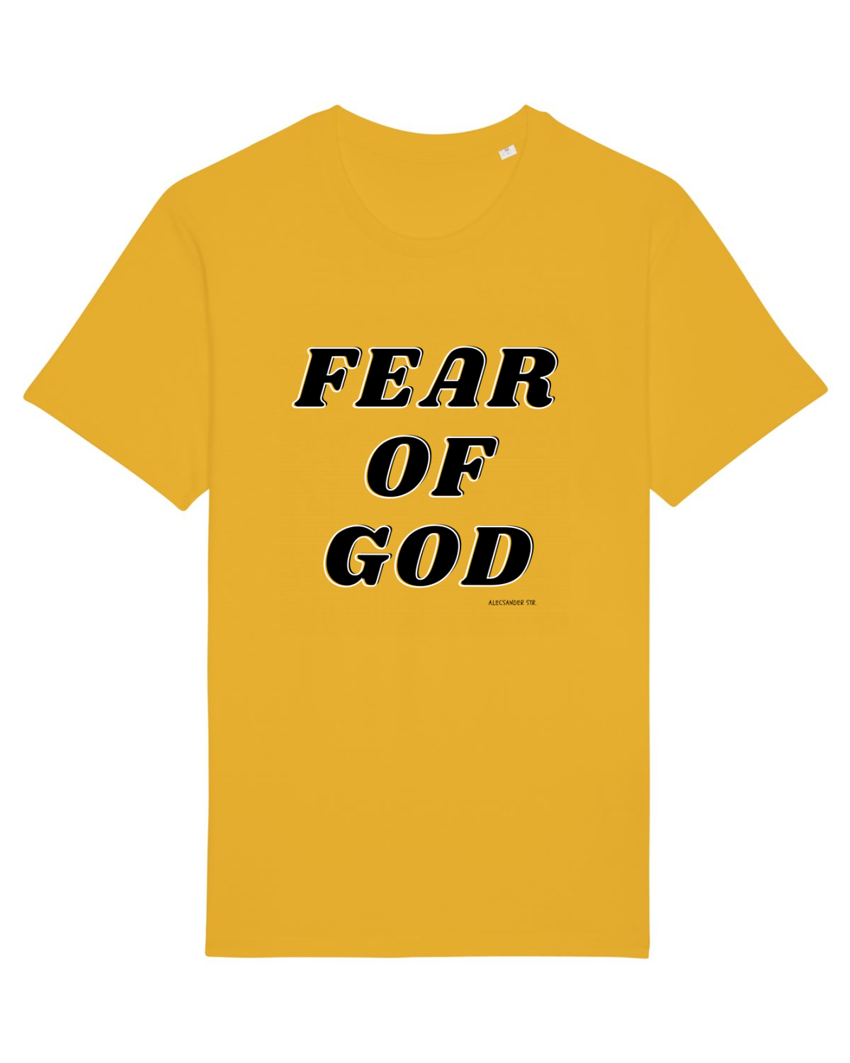 Tricou mânecă scurtă Unisex Rocker Spectra Yellow