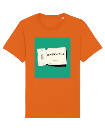 Everything is temporary Bright Orange