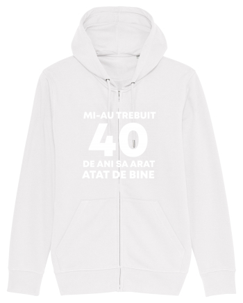 40 DE ANI White