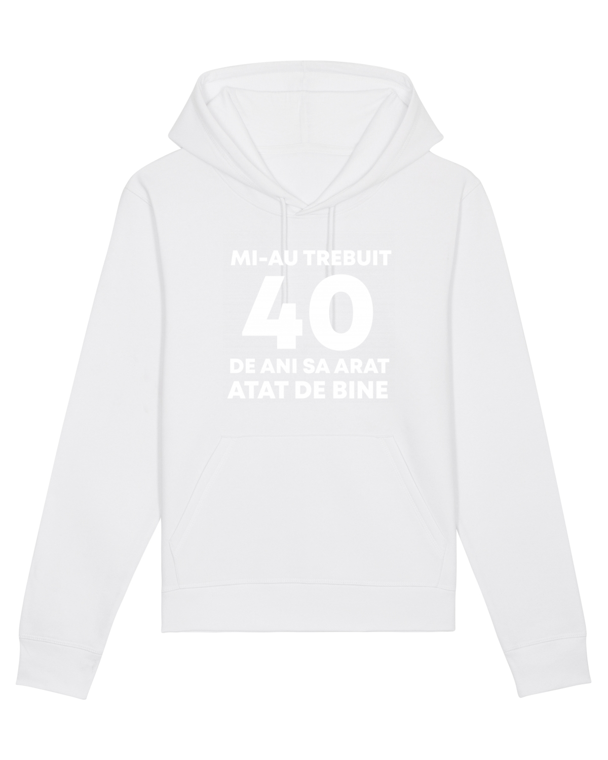 Hanorac Unisex Drummer White