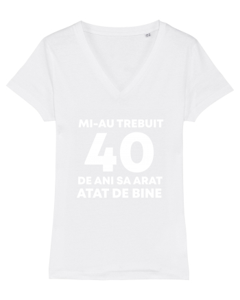 40 DE ANI White
