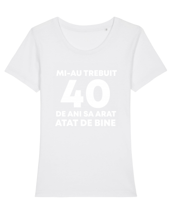 40 DE ANI White