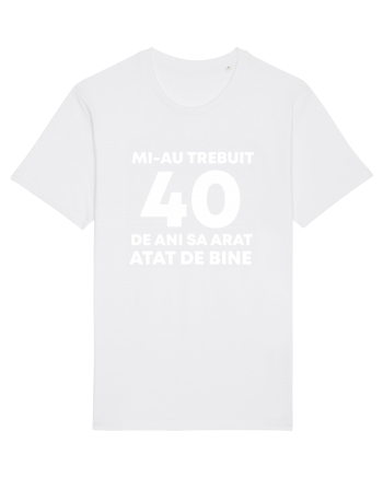 40 DE ANI White