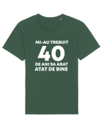 40 DE ANI Tricou mânecă scurtă Unisex Rocker