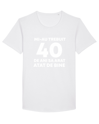40 DE ANI White
