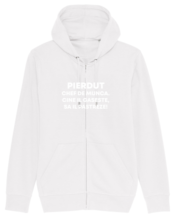 PIERDUT CHEF DE MUNCA White