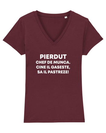 PIERDUT CHEF DE MUNCA Burgundy