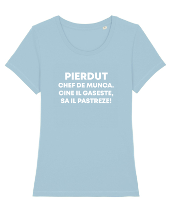 PIERDUT CHEF DE MUNCA Sky Blue
