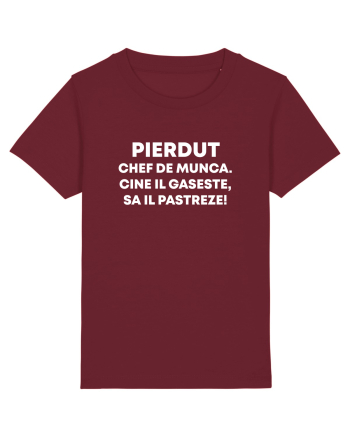 PIERDUT CHEF DE MUNCA Burgundy