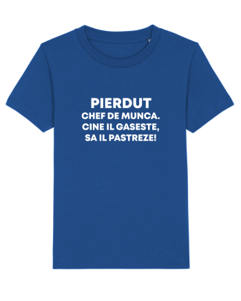 PIERDUT CHEF DE MUNCA Majorelle Blue
