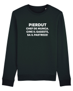 PIERDUT CHEF DE MUNCA Bluză mânecă lungă Unisex Rise