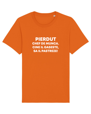 PIERDUT CHEF DE MUNCA Bright Orange