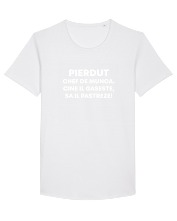 PIERDUT CHEF DE MUNCA White