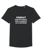 PIERDUT CHEF DE MUNCA Tricou mânecă scurtă guler larg Bărbat Skater