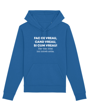 FAC CE VREAU Royal Blue