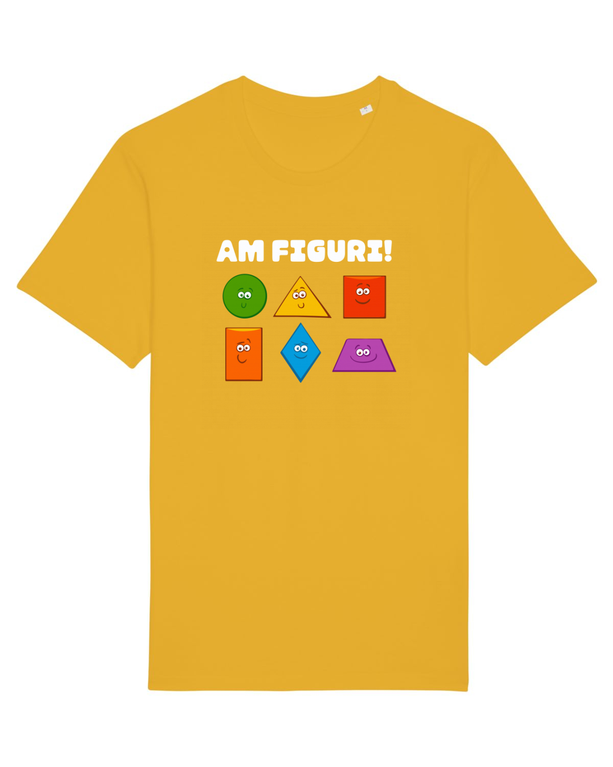 Tricou mânecă scurtă Unisex Rocker Spectra Yellow