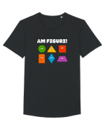 AM FIGURI Tricou mânecă scurtă guler larg Bărbat Skater