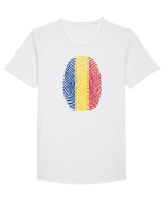 AMPRENTA TRICOLOR Tricou mânecă scurtă guler larg Bărbat Skater
