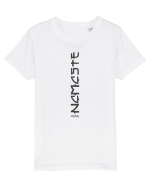 Pur și simplu „namaste” Tricou mânecă scurtă  Copii Mini Creator