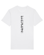 Pur și simplu „namaste” Tricou mânecă scurtă Unisex Rocker