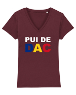 PUI DE DAC Tricou mânecă scurtă guler V Damă Evoker