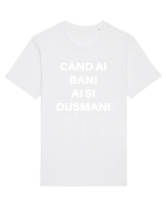 BANI SI DUSMANI Tricou mânecă scurtă Unisex Rocker