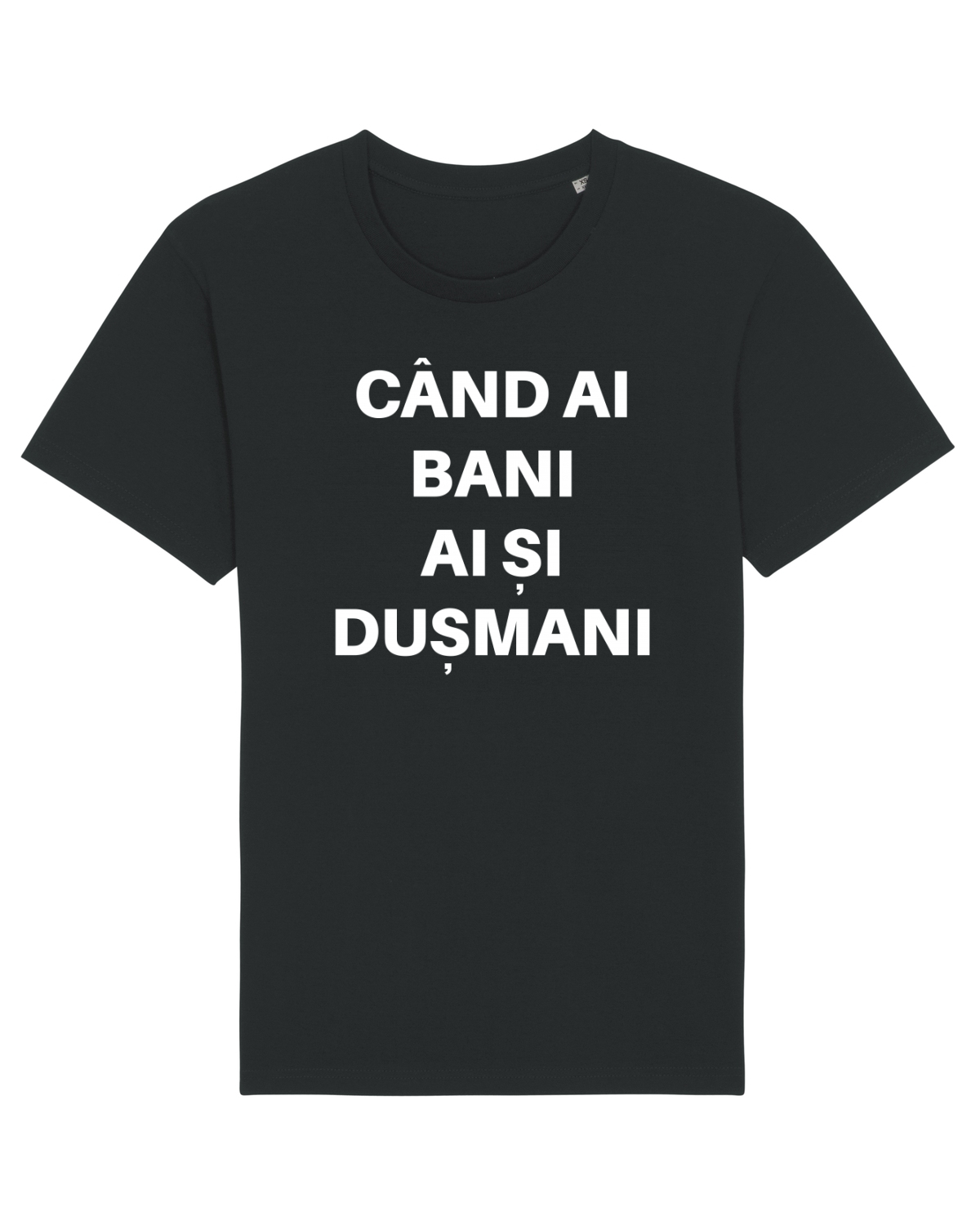 Tricou mânecă scurtă Unisex Rocker Black