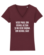 PAIUL DIN OCHI Tricou mânecă scurtă guler V Damă Evoker