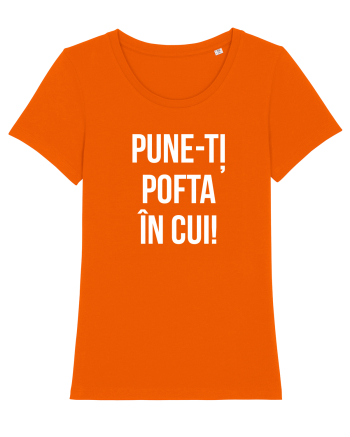 PUNE POFTA IN CUI Bright Orange