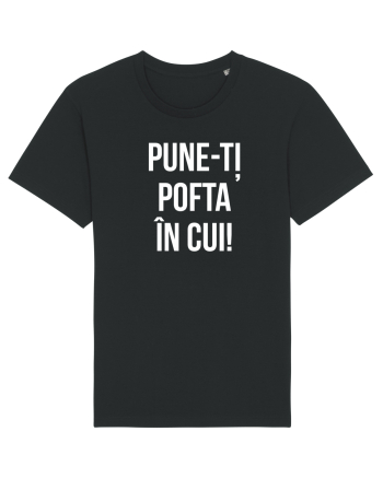 PUNE POFTA IN CUI Black