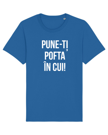 PUNE POFTA IN CUI Royal Blue