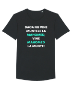 MUNTELE LA MAHOMED Tricou mânecă scurtă guler larg Bărbat Skater