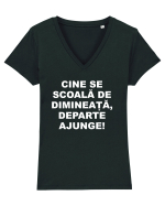 DIMINEATA Tricou mânecă scurtă guler V Damă Evoker