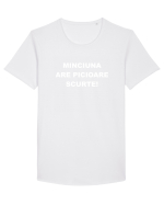 MINCIUNA Tricou mânecă scurtă guler larg Bărbat Skater