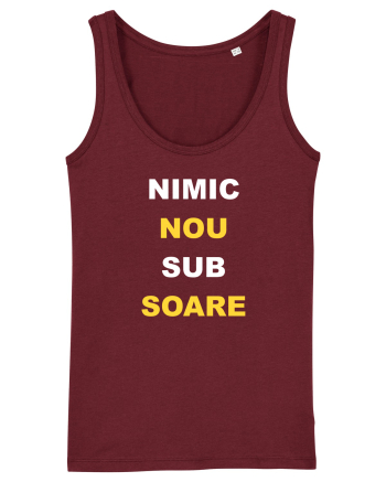 NIMIC NOU Burgundy