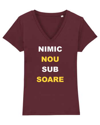 NIMIC NOU Burgundy