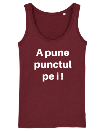 PUNCTUL PE I Burgundy