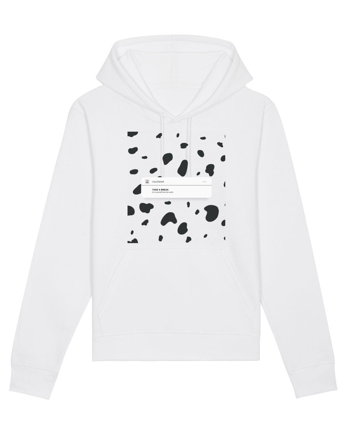 Hanorac Unisex Drummer White