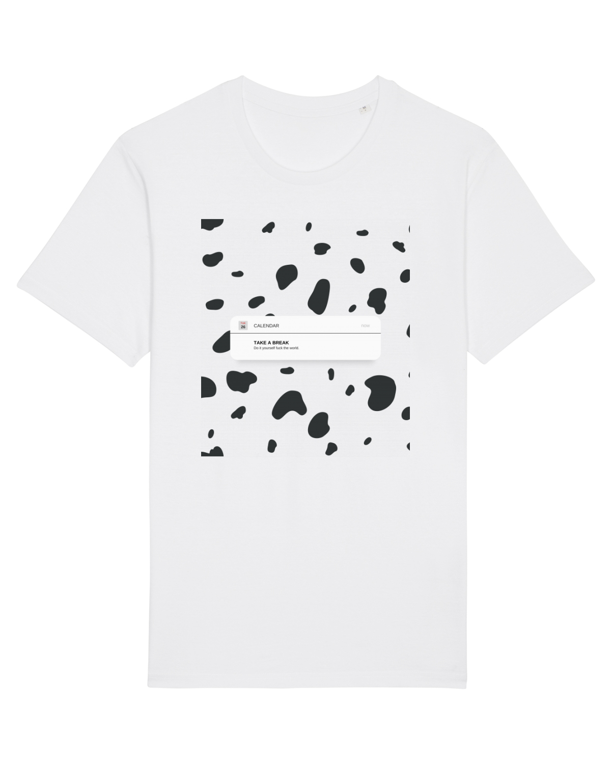 Tricou mânecă scurtă Unisex Rocker White