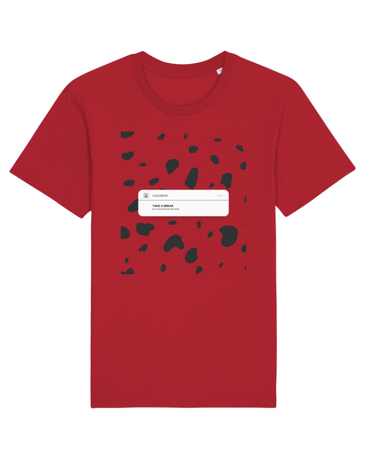 Tricou mânecă scurtă Unisex Rocker Red