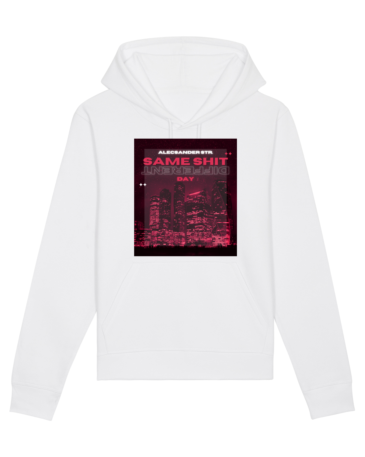 Hanorac Unisex Drummer White