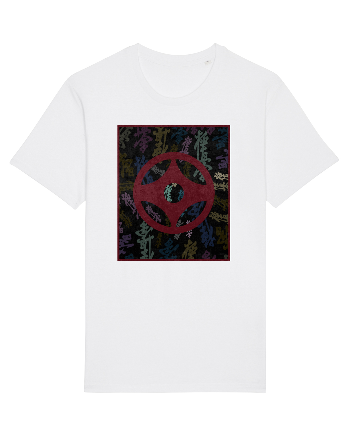 Tricou mânecă scurtă Unisex Rocker White